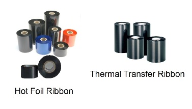 Hot Foil ribbons and Thermal Transfer ribbons